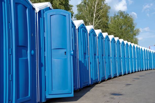 Porta potty delivery and setup in Treasure Lake, PA